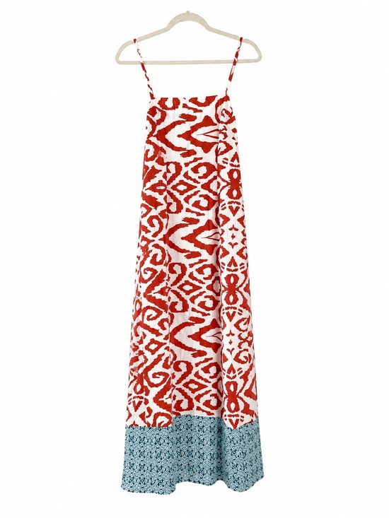 Cupshe Dresses & Skirts - Cupshe Boho Abstract Print Maxi Dress Spaghetti Strap Resort Dress
